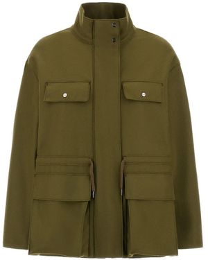 Herno Flap-pocket Jacket - グリーン