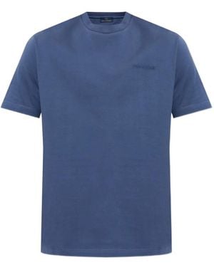 Paul & Shark Embroidered-Logo T-Shirt - Blue