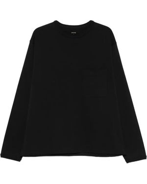 Lemaire Chest-Pocket Sweatshirt - Black