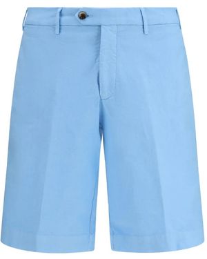 Germano 1952 Extended-Flap Shorts - Blue