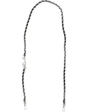 KARL LAGERFELD K/Signature Chain Strap - White