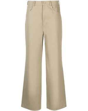 Nanushka Josine Twill Cotton Pants - Natural