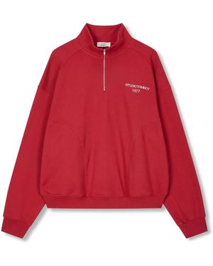 Studio Tomboy X Felpa Con Zip - Rosso