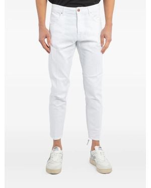 Don The Fuller Yaren Button Jeans - White