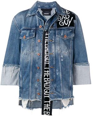 DIESEL Bad Guy Denim Jacket - Blue