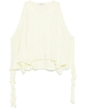 Dorothee Schumacher Top Con Ruches - Bianco