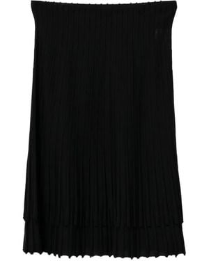 JNBY Textured Midi Skirt - Black