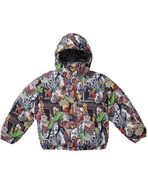 Supreme X Bless Tapestry Puffer Jacket - Black