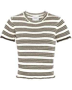 Barrie Striped Top - White