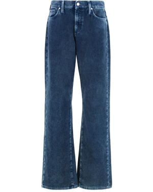 7 For All Mankind Button-Fastening Corduroy Trousers - Blue