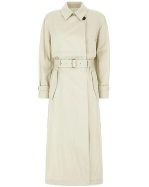 Del Core Trenchcoat Aus Baumwolle - Natur
