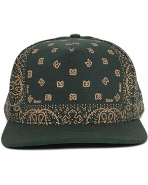 Rhude Bandana Cap - Green