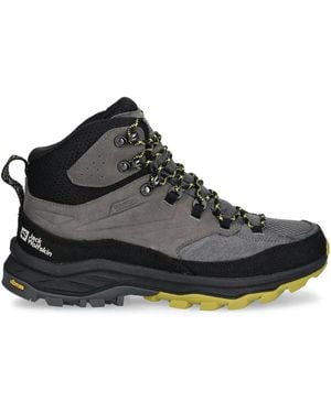 Jack Wolfskin Botas Cyrox con cordones - Negro