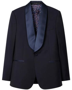 Paul Smith Single-Breasted Blazer - Blue