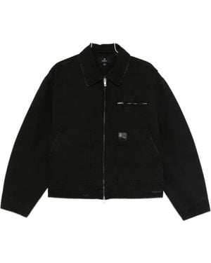 Represent Worker Long-Slevee Jacket - Black