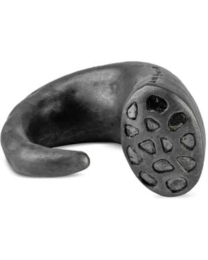 Parts Of 4 Giant Horn ダイヤモンド リング - ブラック