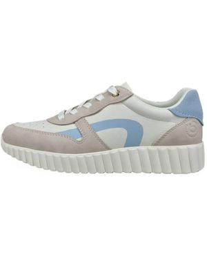 Bugatti Zapatillas De Paneles Con Perforaciones - Blanco