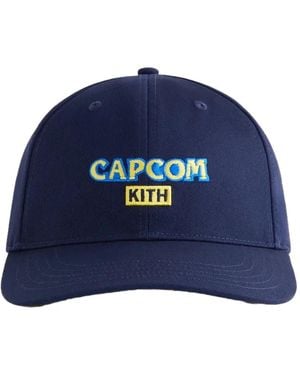 Kith X Capcom Aaron Cap - Blue