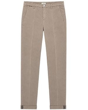 Mason's Torino Slim-Fit Chino Pants - Gray