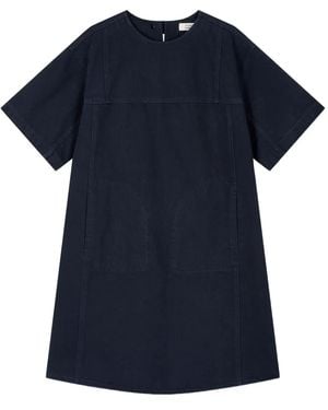 Studio Tomboy X Twill Tunic Dress - Blue
