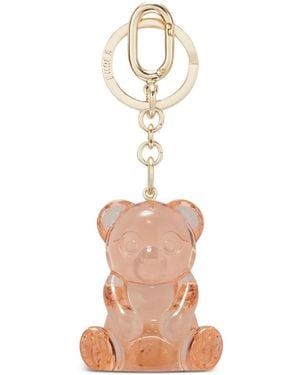 Furla Allegra Sleutelhanger Met Gummybeer - Wit