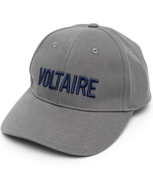 Zadig & Voltaire Logo-print Baseball Cap - Grey