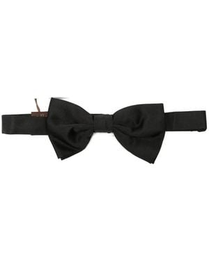 Canali Silk Bow Tie - Black