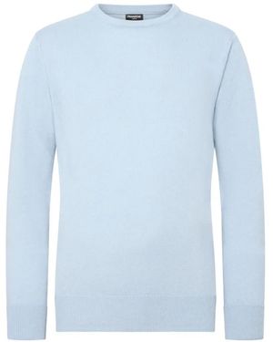 Franzese Collection Gerippter Pullover - Blau