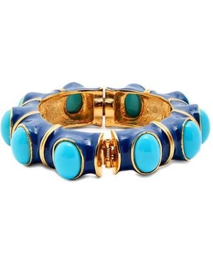 Kenneth Jay Lane Lapis Cuff Bracelet - Blue
