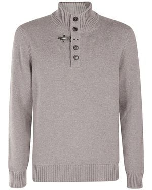 Fay Turtlenecks - Grey