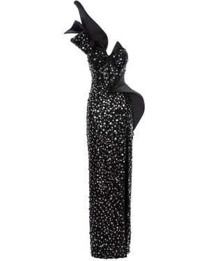 MITILIANE COUTURE Stella Sequins Maxi Dress - Black