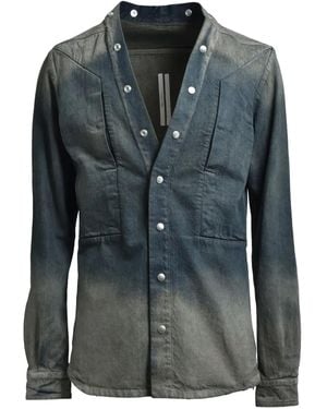 Rick Owens Klassisches Hemd - Schwarz