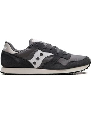 Saucony Logo-Detail Lace-Up Sneakers - Black