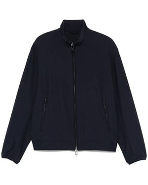 Emporio Armani Giacca A Coste Fini - Blu