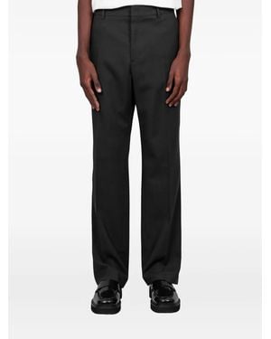 Ami Paris Hose mit Knopfverschluss - Schwarz
