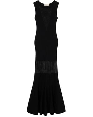Blumarine Ärmelloses Abendkleid - Schwarz