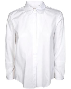 Robert Friedman Hemd aus Popeline - Weiß