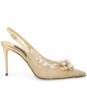 Dolce & Gabbana Pumps 60Mm - Metallizzato