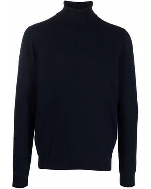 Malo Roll-Neck Jumper - Blue