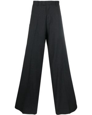 Raf Simons Mid-Rise Wide-Leg Pants - Blue