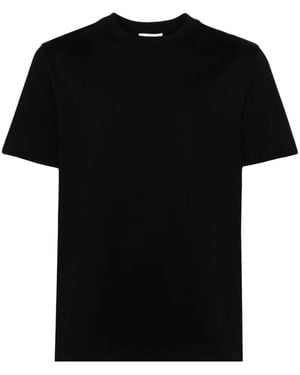 Helmut Lang Logo-Print Cotton T-Shirt - Black