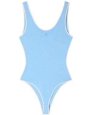 Sandro Contrast-Trim Bodies - Blue