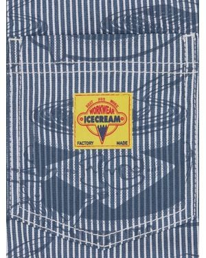 ICECREAM Ic Supplies Work Shirt - Blue