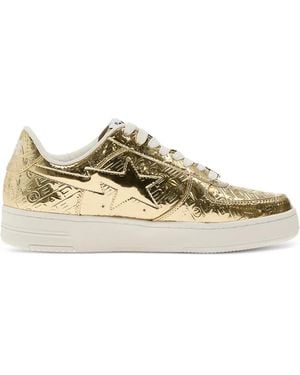 A Bathing Ape Bape Sta Trainers - Metallic