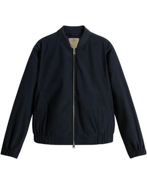 Woolrich Summer Bomber - Blue