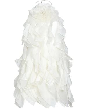 retroféte Arina Mini Dress - White