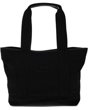 Vivienne Westwood Grant Small Tote - Black