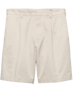 Prada Klassische Bermudas - Weiß