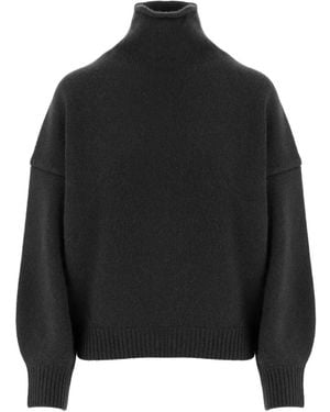 arch4 High-Neck Cashmere Sweater - Black