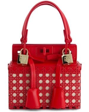 Giambattista Valli Handtasche Aus Leder - Rot
